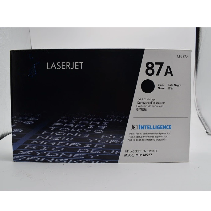 Cartucho de tóner original 87A para HP Laserjet M506 Mfp M527